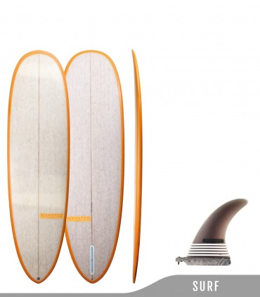 Tabla de surf MINIBU 6'8 Lino - Manatee surfboards Surf