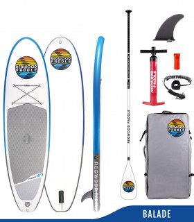 Pack Funbox 10’3 Starter + paddle - Inflatable SUP low cost.