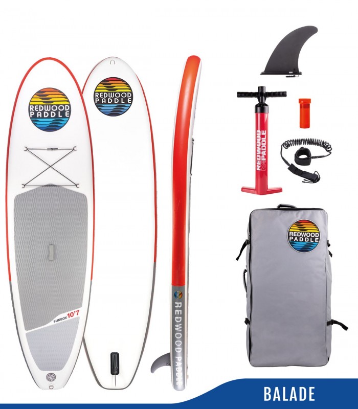 Funbox 10'7 Starter - Inflatable Stand up paddle board ALLROUND STARTER