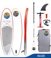Pack Funbox 10'7 Starter + Alu paddle - Inflatable Stand up paddle ALLROUND STARTER