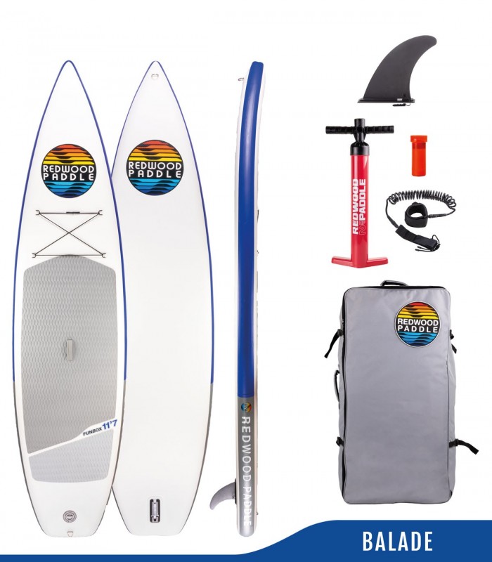 Funbox 11'7 Starter- Board Stand up paddle SUP gonflable BALADE STARTER