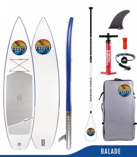 Pack Funbox 11’7 Starter + pagaie - Paddle gonflable balade pas cher