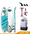 Funbox 9'2 Pro Caribbean - Board stand up paddle gonflable BALADE / SURF PRO