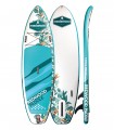 Funbox 9'2 Pro Caribbean - Board stand up paddle gonflable BALADE / SURF PRO