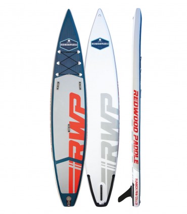 Funbox Race 12'6 x 29 Bleue - Board stand up paddle SUP gonflable Race BALADE / COURSE PRO