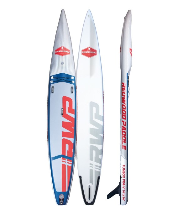 Funbox Pro V 14' x 26 Race - Board stand up paddle SUP gonflable Race Balade / Course Pro