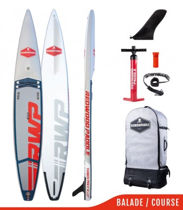 Funbox Pro V 14' x 27 - Board stand up paddle SUP gonflable Race BALADE / COURSE PRO