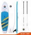 PACK PHENIX 10'6 HARDTECH - Board Stand up paddle SUP surf rigide + pagaie BALADE / SURF