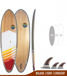Phénix Pro 9'1 - Longsurf SUP - Redwoodpaddle