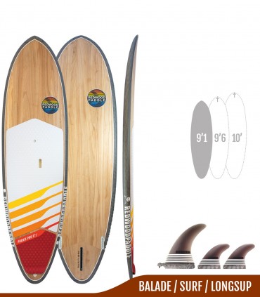PHENIX PRO 9'1 - Redwoodpaddle ALLROUND SUP SURF