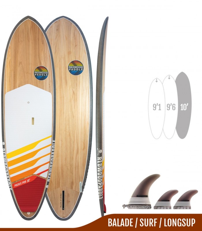 PHENIX PRO 10' - Board Stand up paddle SUP surf rigide BALADE / SURF