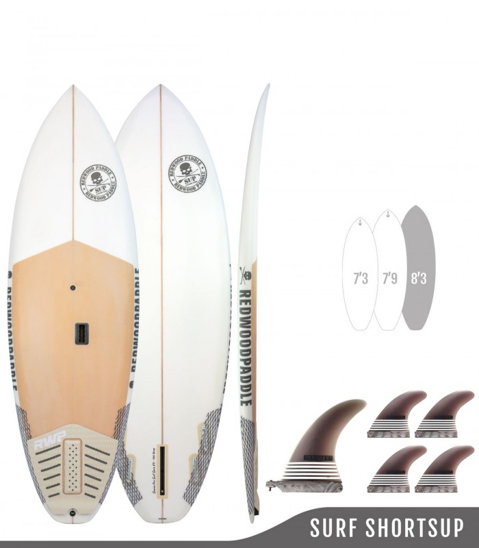 SOURCE 8'3 Surf serie - Board Stand up paddle SUP surf rigide SURF SHORTSUP