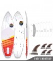SOURCE PRO 7'4 Pvc / Carbon - REDWOODPADDLE Stand up paddle SURF SHORTSUP