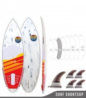 Source Pro 7'9 Carbon Brush - SUP Surf - Redwood Paddle