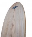SOURCE 7'7 Natural - Board Stand up paddle SUP surf rigide bois SURF SHORTSUP