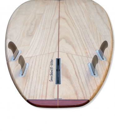 SOURCE 7'7 Natural - Tavola Stand up paddle SUP surf legno rigido Surf Shortsup