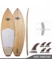 SOURCE 8'5 Natural - Board Stand up paddle SUP surf rigide bois