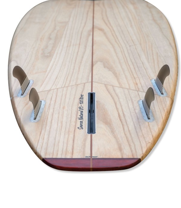 SOURCE 8'11 Natural - Tavola Stand up paddle SUP surf legno rigido Surf Shortsup