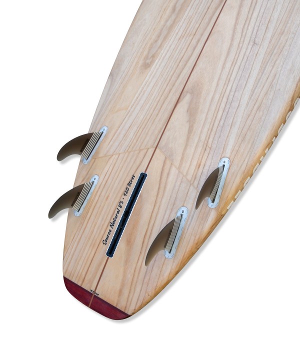 SOURCE 9'3 Natural - Board Stand up paddle SUP surf rigide bois Surf Shortsup