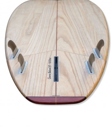 SOURCE 9'3 Natural - Tavola Stand up paddle SUP surf legno rigido Surf Shortsup