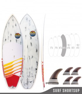 stand up paddle surf sup redwoodpaddle : source Pro 8'6 Pvc Carbon