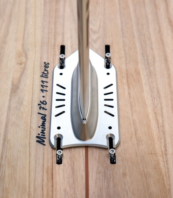 MINIMAL 7'6 Natural - Tavola stand up paddle SUP surf wing foil legno rigido Surf Shortup