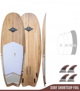Stand Up Paddle Minimal 8'6 Natural - SUP Surf - Redwood Paddle