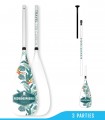 PAGAIE TRAVEL REGLABLE 3 PARTIES Caribbean - REDWOODPADDLE Stand up paddle