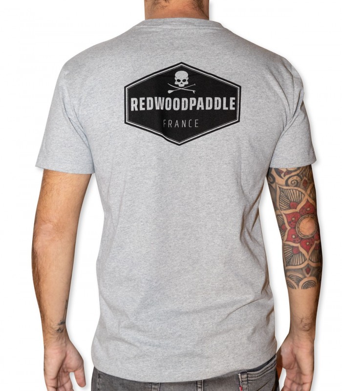 TEE SHIRT GREY Vintage edition REDWOODPADDLE Accessories