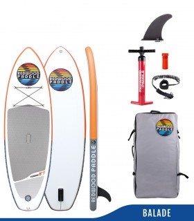 Funbox 8'7 Starter - Stand up Paddle gonflable balade pas cher.