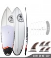 SOURCE PRO 9'2 XL Pvc / Carbon - Board Stand up paddle SUP surf rigide