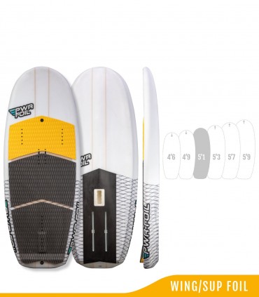 Sup-foil PWRFOIL Cloud 5'1 Wing, Foil, Wingfoil, Sup foil, Surf foil & second hand.