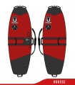 BOARD BAG SURF FOIL 5'4 BOARD BAGS AND PADDLE BAGS, PROTECTIONS