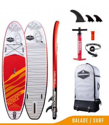 Funbox Pro 10' Rojo - Tabla hinchable de stand up paddle
