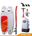 Funbox 10' Red Redwoodpaddle inflatable Stand Up Paddle Board