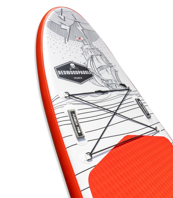 Funbox Pro 10' Red - Board stand up paddle gonflable Balade / Surf Pro