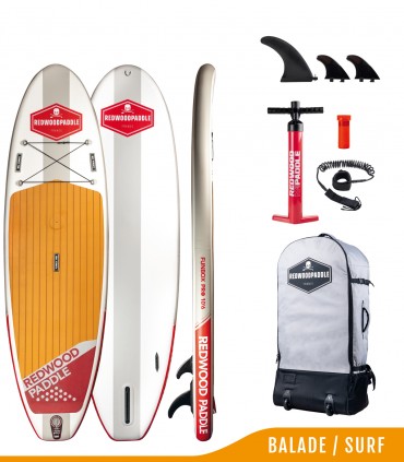 Funbox Pro 10'6 WindSUP - Board stand up paddle SUP gonflable BALADE / SURF PRO