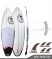 SOURCE PRO 9'2 Pvc / Carbon - Board Stand up paddle SUP surf rigide SURF SHORTSUP