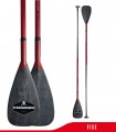 PAGAIE ELITE SOFT CARBON INNEGRA ROUGE - REDWOODPADDLE Stand up paddle -