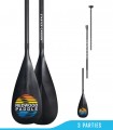 PAGAIE STARTER CARBONE 3 PARTIES - REDWOODPADDLE Stand up paddle PAGAIES RÉGLABLES 3 PARTIES