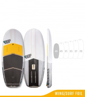 Board rigide surf foil - Pwrfoil - Redwood Paddle