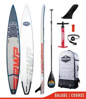 Redwoodpaddle - Funbox pro 14' x 27 - Stand Up Paddle Gonflable  - SUP gonflable
