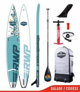 Redwoodpaddle - Pack Funbox Pro 14' x 28" Caribbean - Stand Up Paddle Gonflable