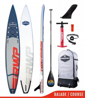 Redwoodpaddle - Pack Funbox Pro 14' x 29" - Stand Up Paddle Gonflable - SUP Gonflable