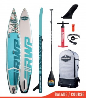 Stand Up Paddle Funbox Pro 12'6 x 27''5 Caribbean- SUP gonflable - Redwoodpaddle