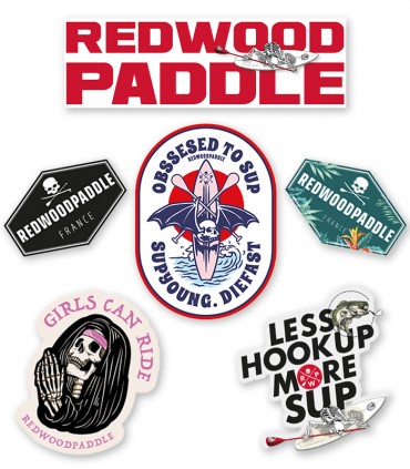Stickers Redwoodpaddle SUP ZUBEHÖR