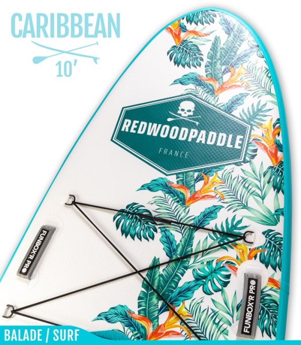 copy of Funbox 10' Caribbean - REDWOODPADDLE ALLROUND / SURF PRO