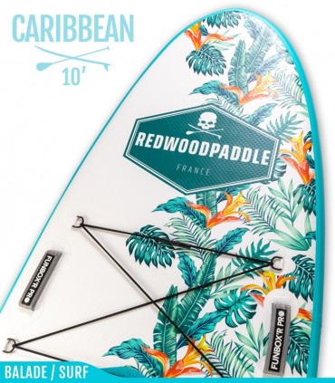 Funbox'R Pro 10' Carribean - REDWOODPADDLE Stand up paddle Boards