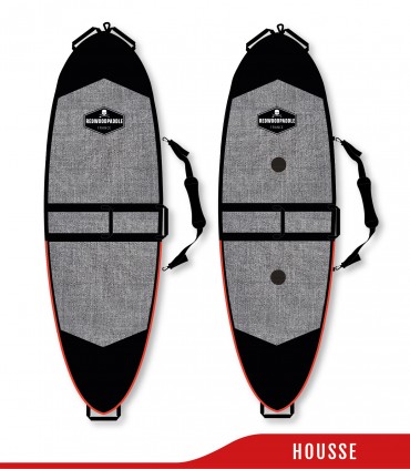 HOUSSE BOARD SOURCE ET SOURCE PRO - paddle rigide surf - Housses : 8 Rouge Gris ACCESSOIRES BOARDS RIGIDES