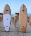 PHENIX 10'6 NATURAL - Board Stand up paddle SUP surf rigide bois BALADE / SURF